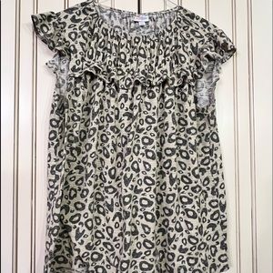 Lularoe Ruffle Shirt Stasha XL